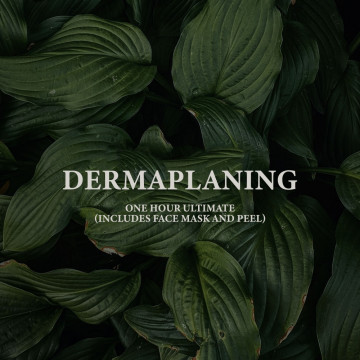 Image for Dermaplaning - one hour ultimate (includes face mask and peel).